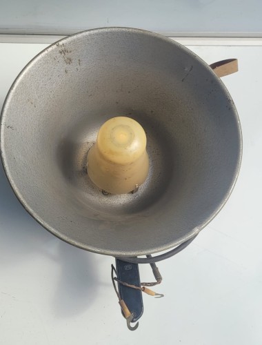 INN-91 Radziecki elektromegafon – przenośny głośnik tubowy (PRL)2.jpeg