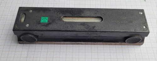 CZ-28 Poziomica maszynowa VIS MPSf 0,05 mm m 200 mm – precyzyjna, PRL.jpeg