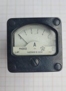 EL-49 Radziecki amperomierz analogowy M4203 – tablicowy, ZSRR 1.jpeg