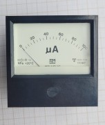 EL-50 Mikroamperomierz Mera MER-72TM 100 µA – analogowy, PRL.jpeg