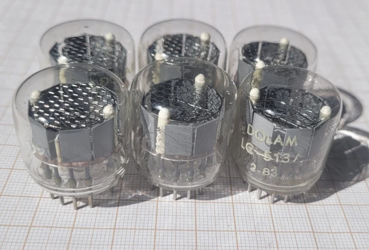 L-188 Lampy Nixie DOLAM LC-513 – pakiet 6 sztuk, używane2.jpeg