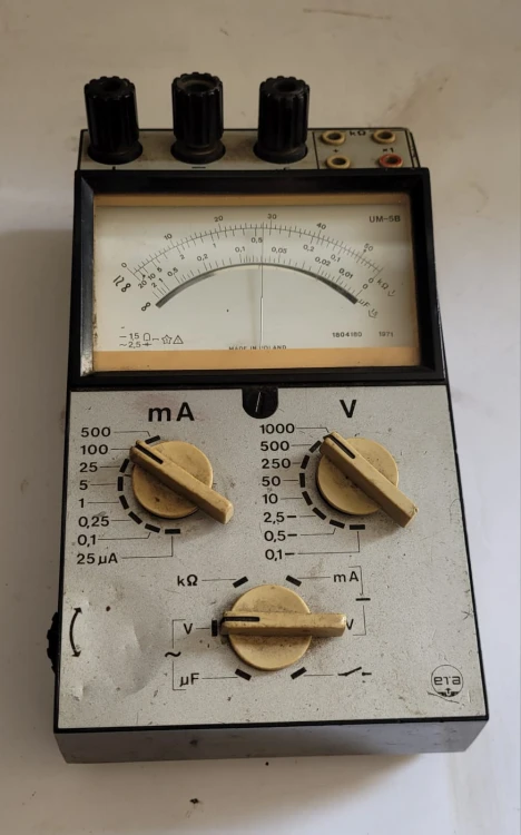INN-185 Miernik uniwersalny ERA UM-5B – analogowy multimetr vintage.jpeg