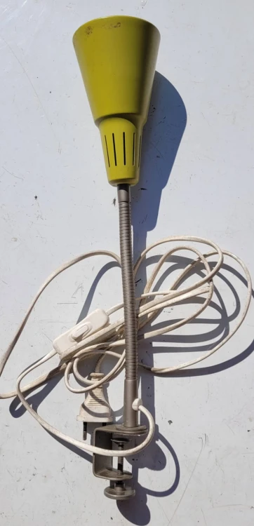 INN-188 Lampka biurkowa IKEA KVART zielona – zacisk, vintage.jpeg