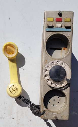 INN-202 Telefon PRL z tarczą – PKP  retro aparat telefoniczny2.jpeg