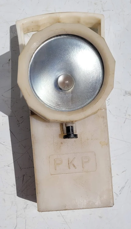 INN-208 Lampa PKP akumulatorowa – kolejowa, kolekcjonerska.jpeg