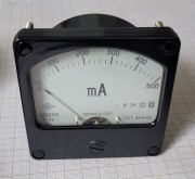 EL-117 Miliamperomierz M4200 – analogowy 0–500 mA DC (ZSRR, 1971).jpeg