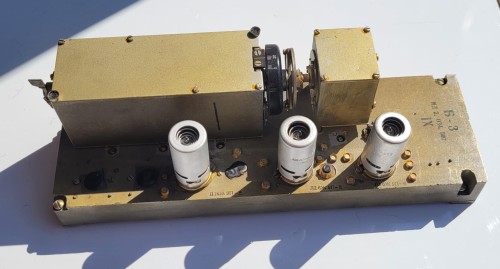 CR-50 Radziecki moduł odbiorczy RF – kondensator zmienny, cewki, części DUŻY.jpeg