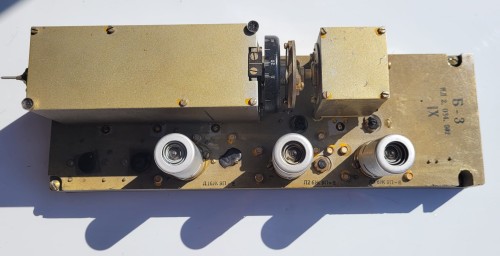 CR-50 Radziecki moduł odbiorczy RF – kondensator zmienny, cewki, części DUŻY2.jpeg