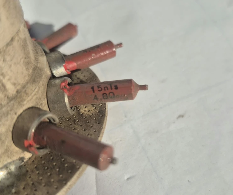 EL-159 Ceramiczne gniazdo lampy elektronowej GU-43B  ГУ-43Б 4.jpeg