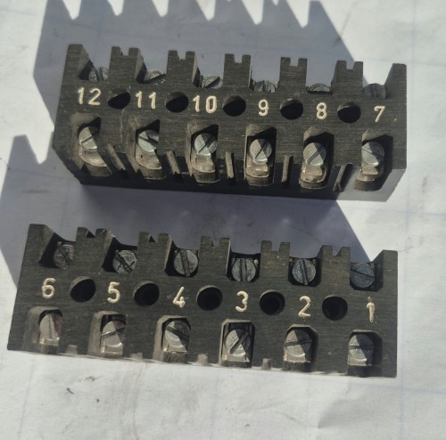 EL-163 Bakelitowe listwy zaciskowe 6-torowe – 2 szt..jpeg